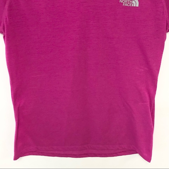The North Face Vapor Wick V Neck Tee Sz S - Picture 5 of 10